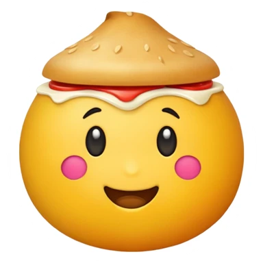 emoji for food vertical has one object sticker