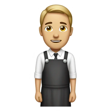 Husband as maid sticker