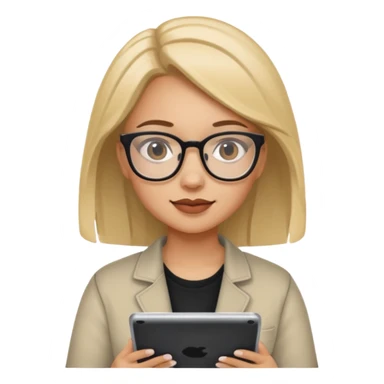 girl web designer sticker