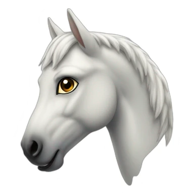 Pegasus with cat face sticker