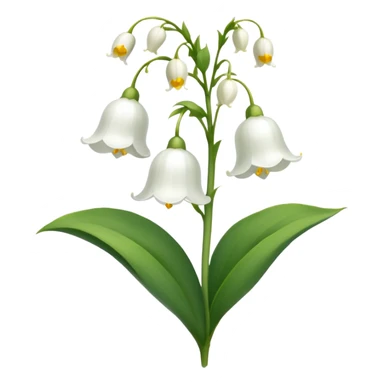 Lily of The Valley sticker