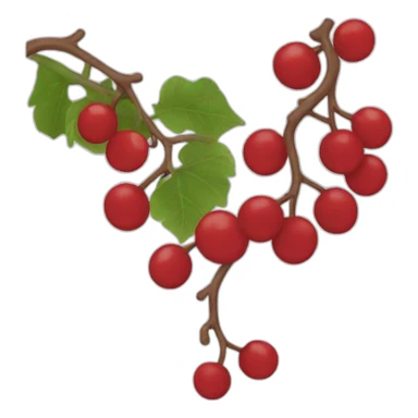 Red vine sticker