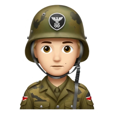 german WWII Fallschirmjäger sticker