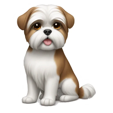 Shi tzu sticker