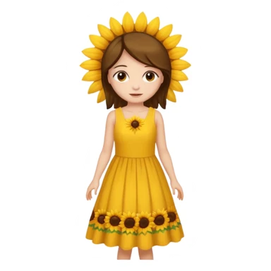 Aveja sacando néctar de un girasol sticker