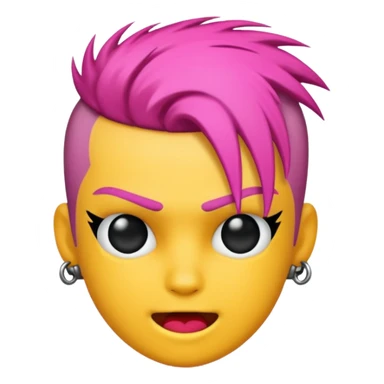 Punk culture sticker