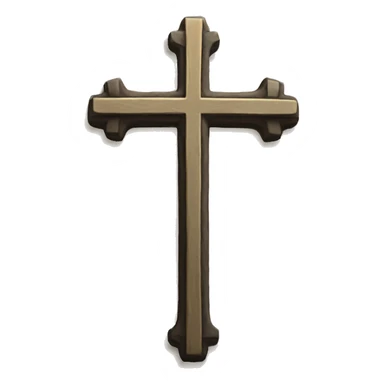 Revers cross sticker