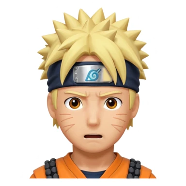Naruto different reactions sticker