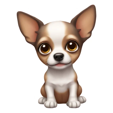 Chihuahua puppy sticker
