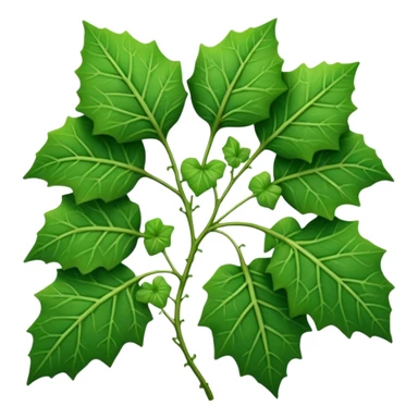 Sarmaşık yaprakları sticker