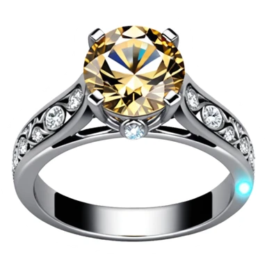 Aesthetic Engagement ring emoji sticker