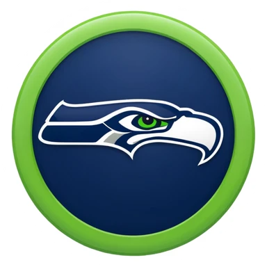 NFL Seahawks logo emoji sticker