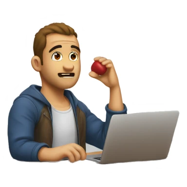 Guy calling gf asking “are you up?” sticker