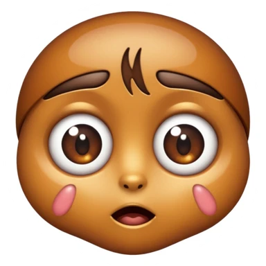 shit 💩 with lovely eyes 😍 sticker