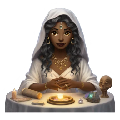fortune teller sticker
