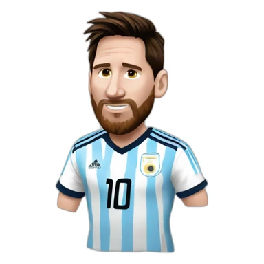 Messi-argentina-worldcup sticker