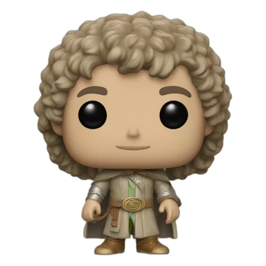 Funko pop Frodo Baggins sticker