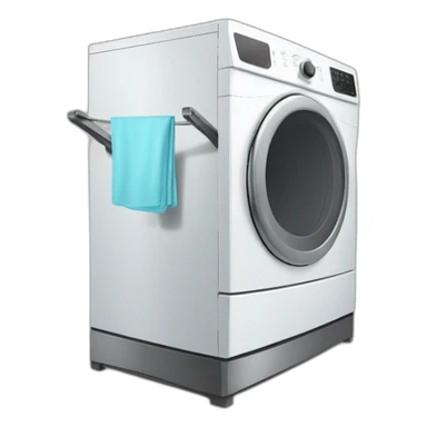 Folding Wing Clothes Dryer sticker