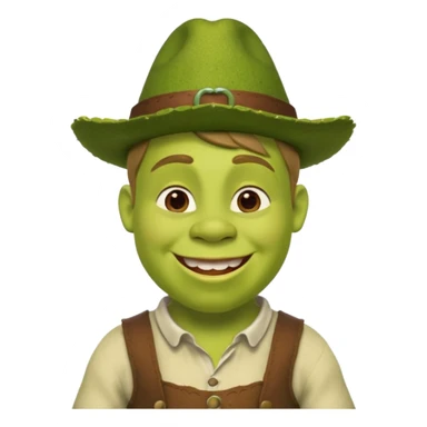 Shrek Yodeling  sticker