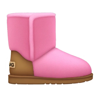 Pink UGG slippers sticker