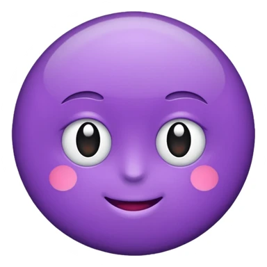 Rond violet normal sticker