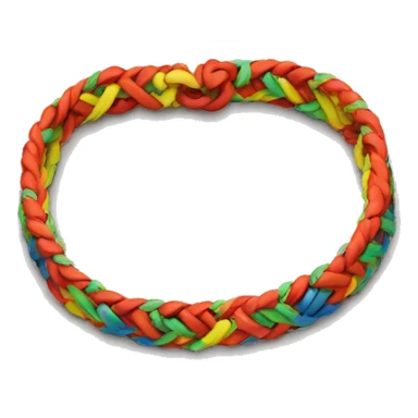 Friendship bracelet sticker