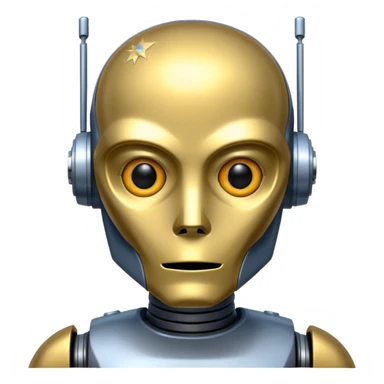 Ios 18 starwars robot sticker