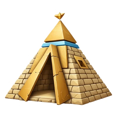 pyramide sticker