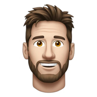 Messi dans une poubelle sticker