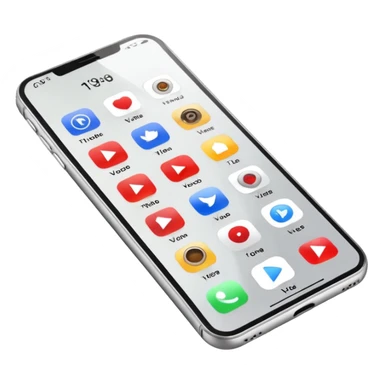 iPhone on YouTube app showing video views sticker