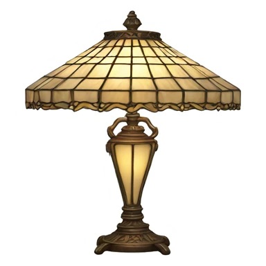 Tiffany lamp sticker