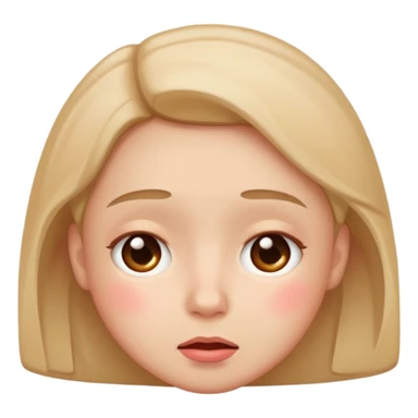 emoji imbarazzata sticker