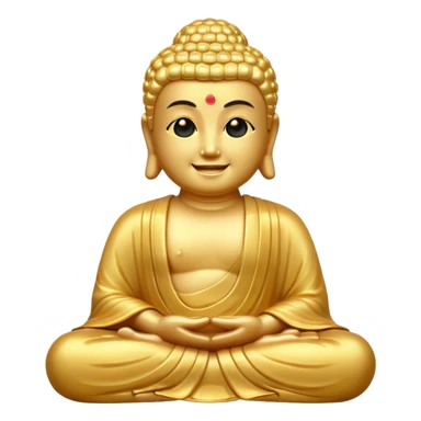 buddha emoji sticker