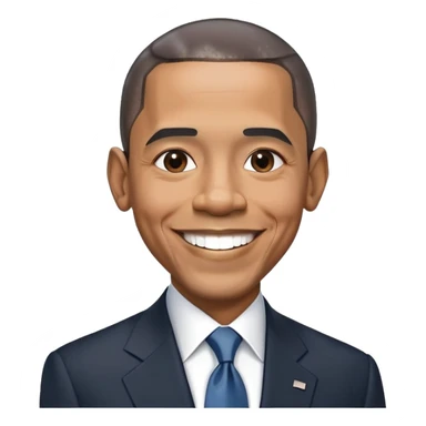 Barack Obama Suit sticker