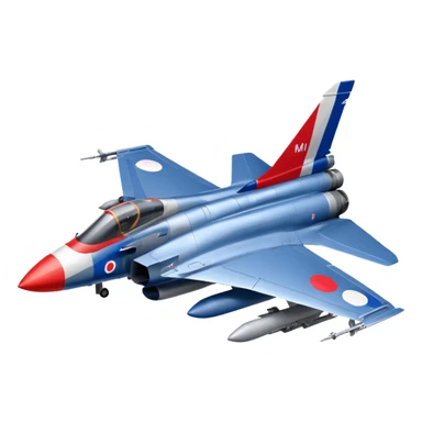 the french mirage fighter jet with the french flag behind it sticker