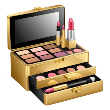 make up box sticker