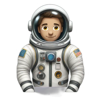 harry potter as an astronaut  sticker