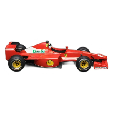 1991 ferrari F1 car sticker