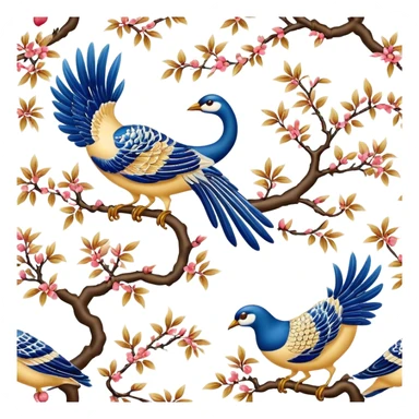 Chinoiserie  sticker