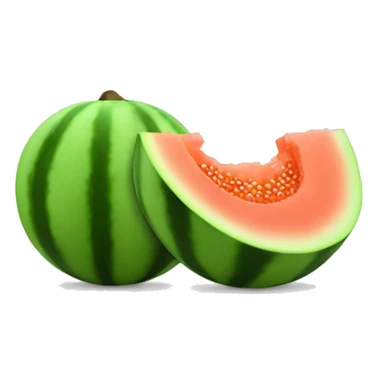 create a "melon" musk sticker