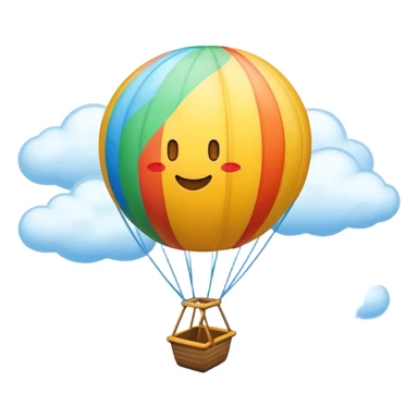 Globo aerostático  sticker
