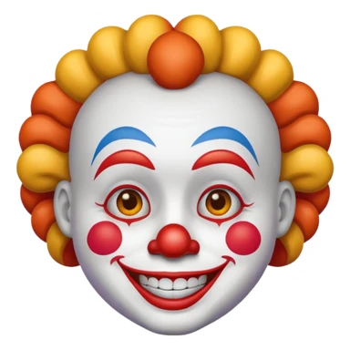 clown emoji sticker