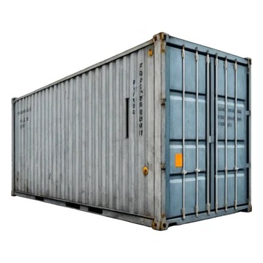 Anselm Kiefer shipping container cast in concrete sticker