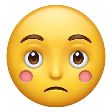 raising an eyebrow yellow emoji sticker