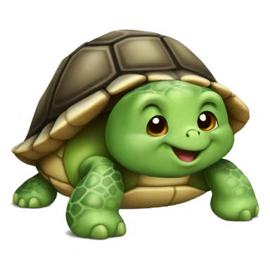 thankful sweet little turtle sticker