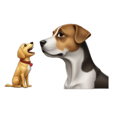 Dog eating elon musk sticker