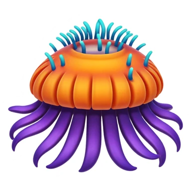 sea anemone sticker