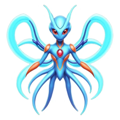 Futuristic Deoxys-Genesect-Lunala-ET-hybrid-fantasy-creature sticker