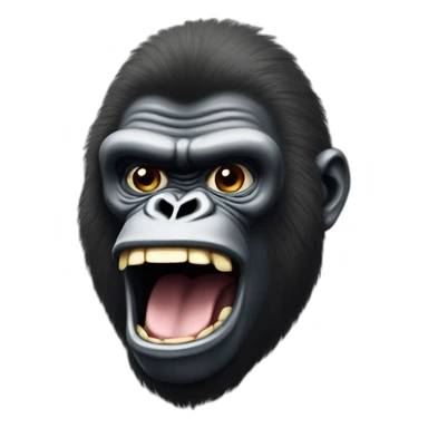 Doigt d'honneur gorille sticker