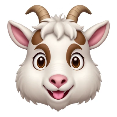 Lupe (goat) from the Ferdinand Disney movie sticker